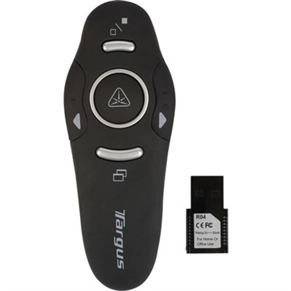 Apresentador Targus Wireless com Laser Pointer AMP16US Apresentador Targus Wireless com Laser Pointer AMP16US