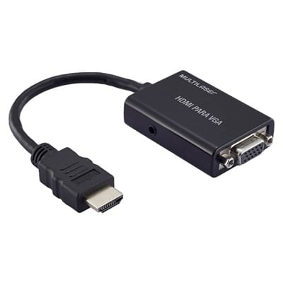 Cabo Conversor HDMI para VGA com Saida de Audio WI293 - Multilaser