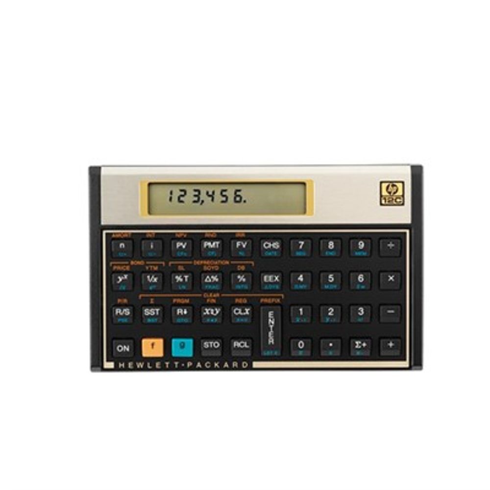 Calculadora Financeira 8 Digitos Gold 12C - HP