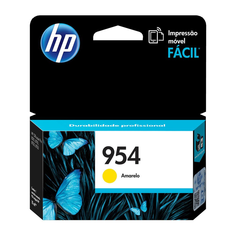 Cartucho de Tinta HP 954 Amarelo L0S56AB Cartucho de Tinta HP 954 Amarelo L0S56AB