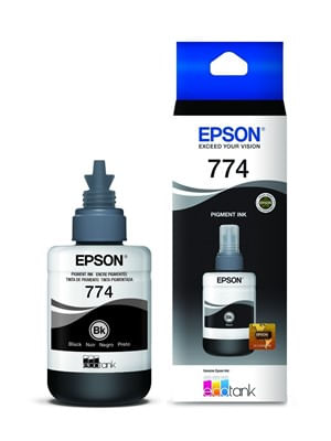 Garrafa de Tinta Epson T774  T774120-AL Preto