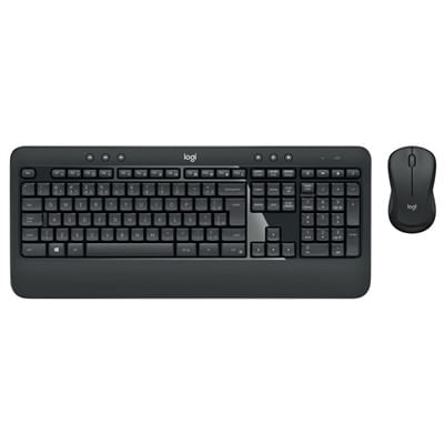 Kit Teclado e Mouse Logitech MK540 Advanced Wireless Preto 920-008674