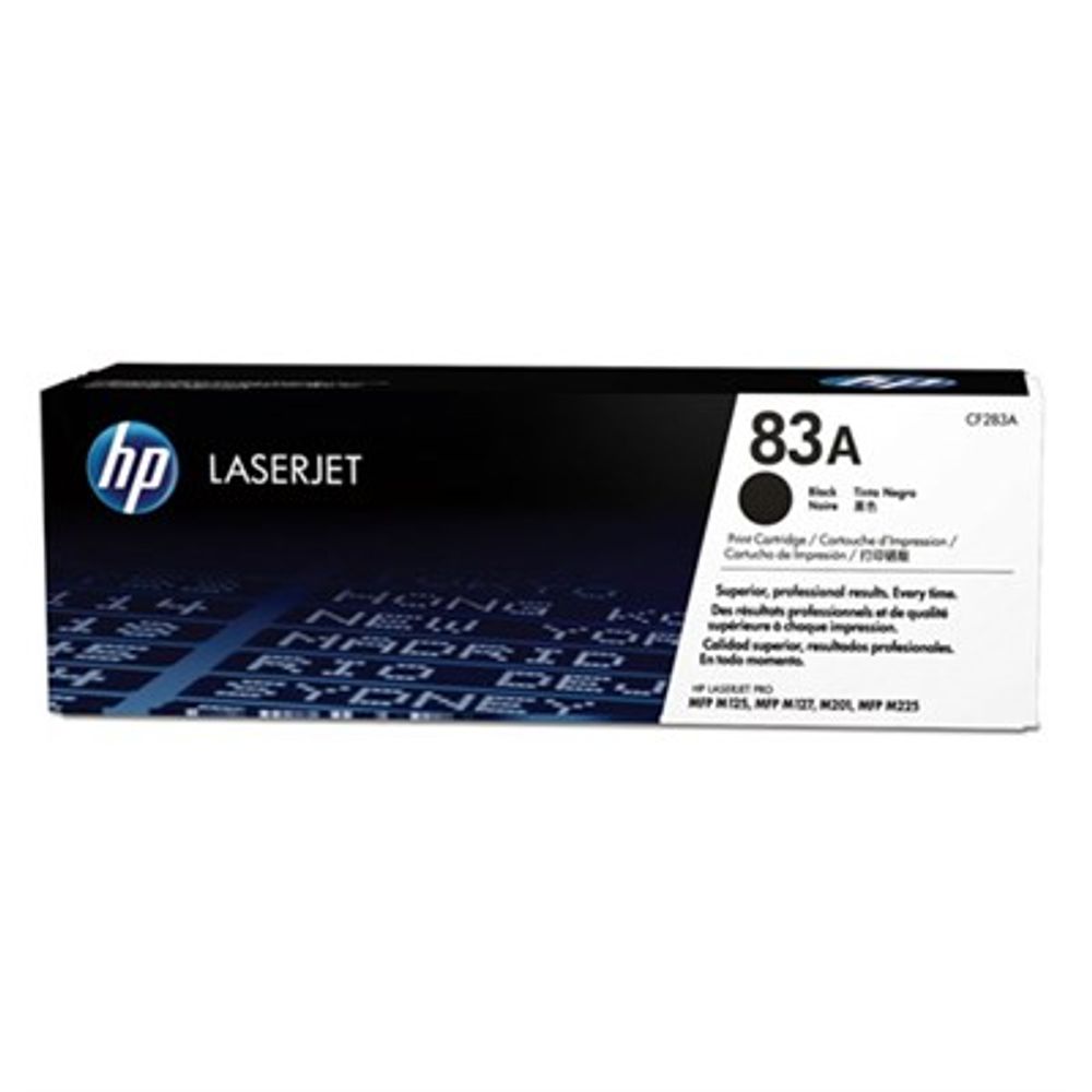 Toner HP 83A Preto CF283AB Toner HP 83A Preto CF283AB