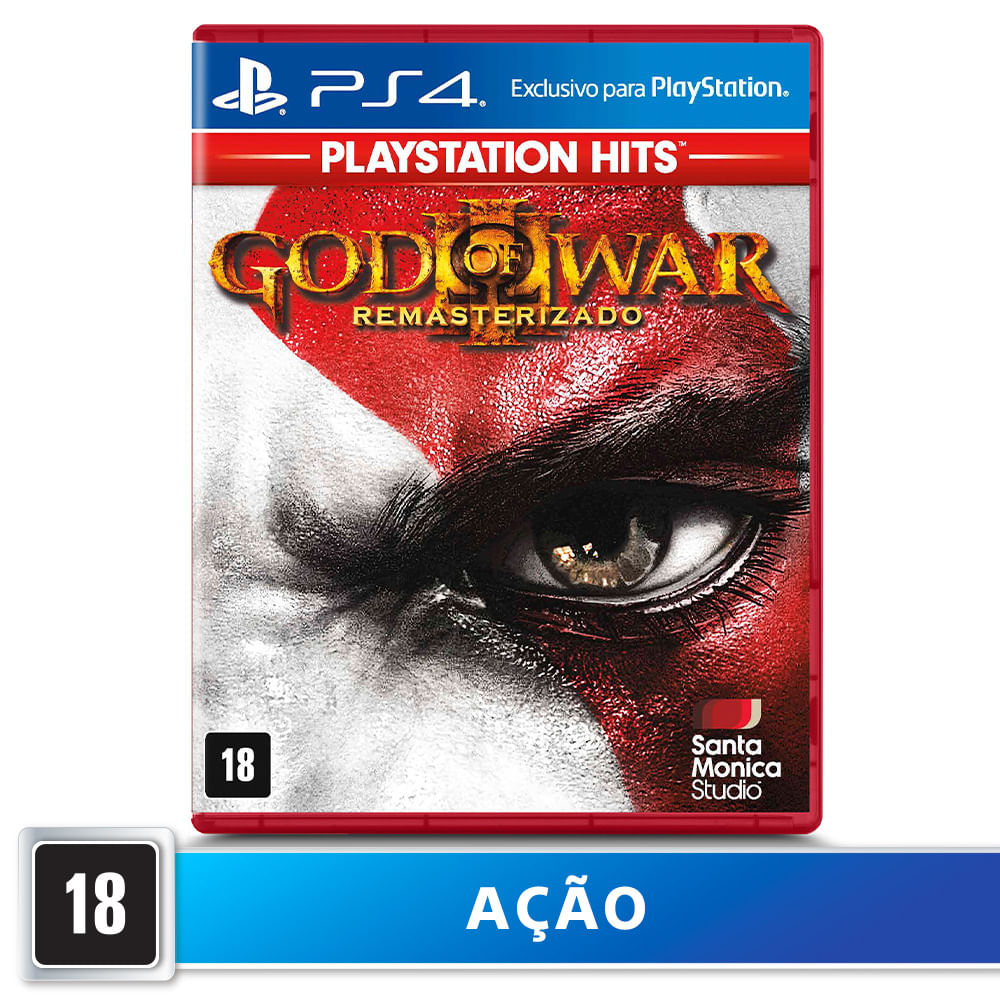 Jogo para PS4 God Of War III Remasterizado Hits - Sony