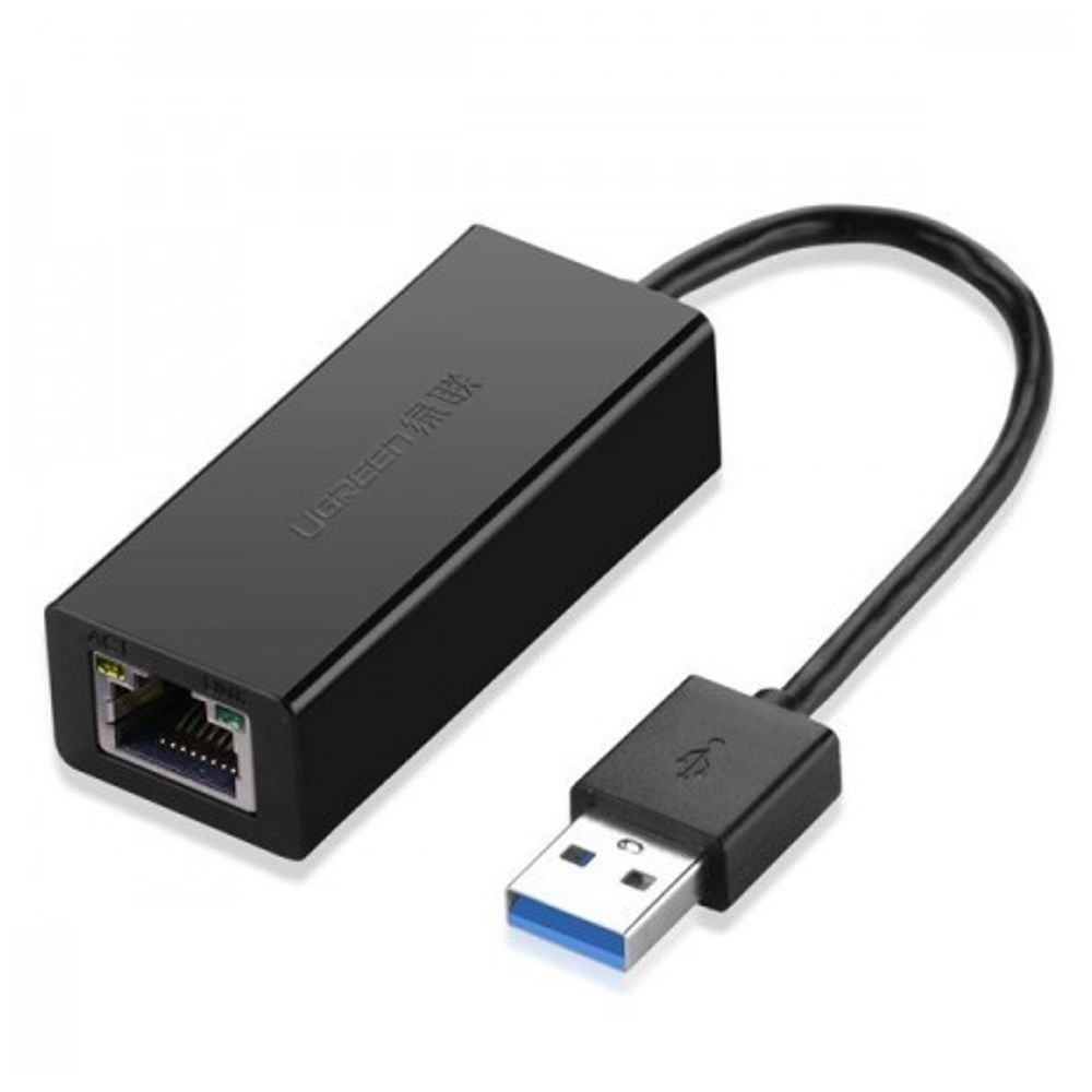 Adaptador USB 3.0 para RJ45 CR111 Preto - Ugreen