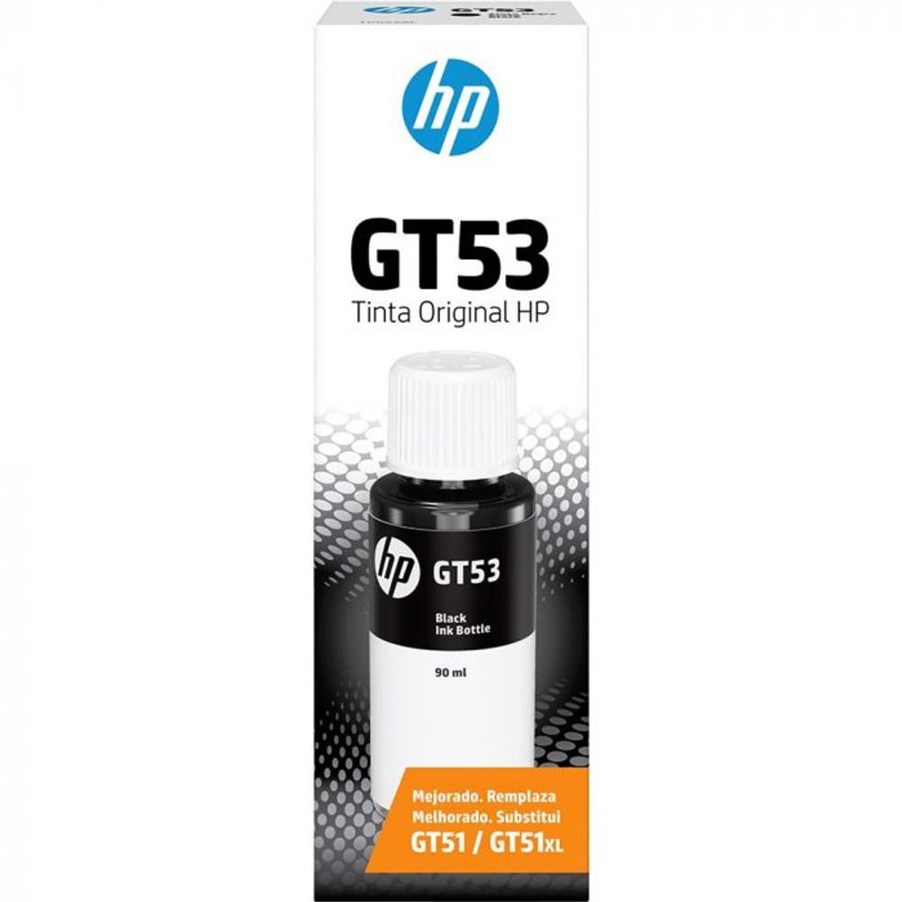 Garrafa de Tinta HP GT53 Preto 1VV22AL Garrafa de Tinta HP GT53 Preto 1VV22AL