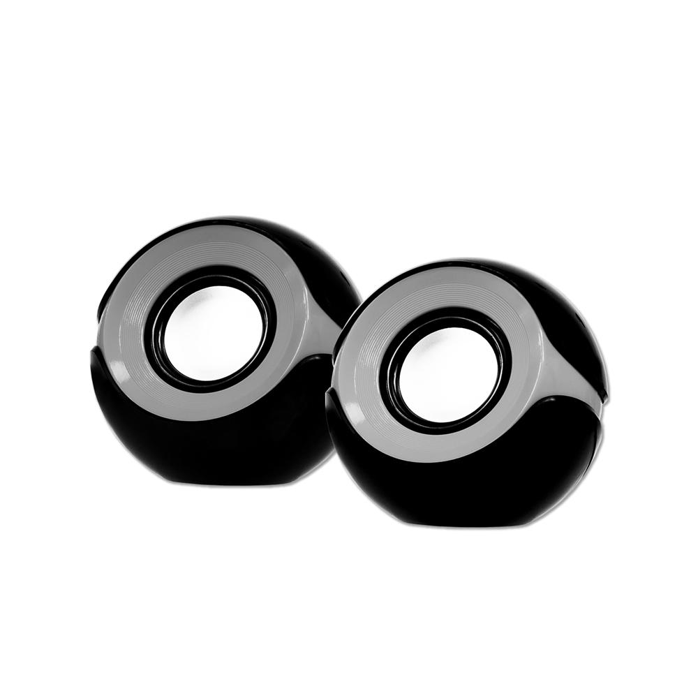 Caixa de Som Argom 3W Orbit Preto/Prata ARG-SP-1024BK Caixa de Som Argom 3W Orbit Preto/Prata ARG-SP-1024BK