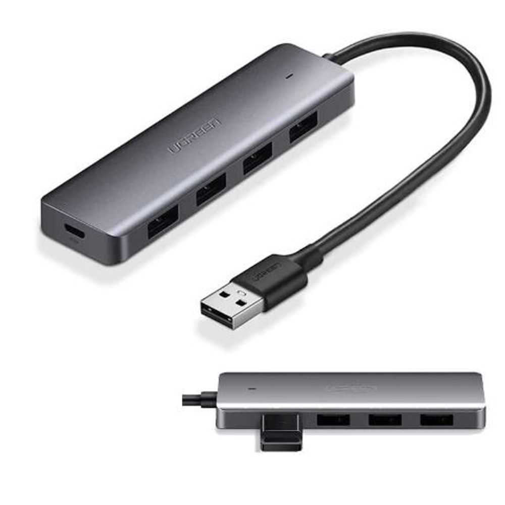 Hub USB 3.0 4 portas CM219 Cinza - Ugreen