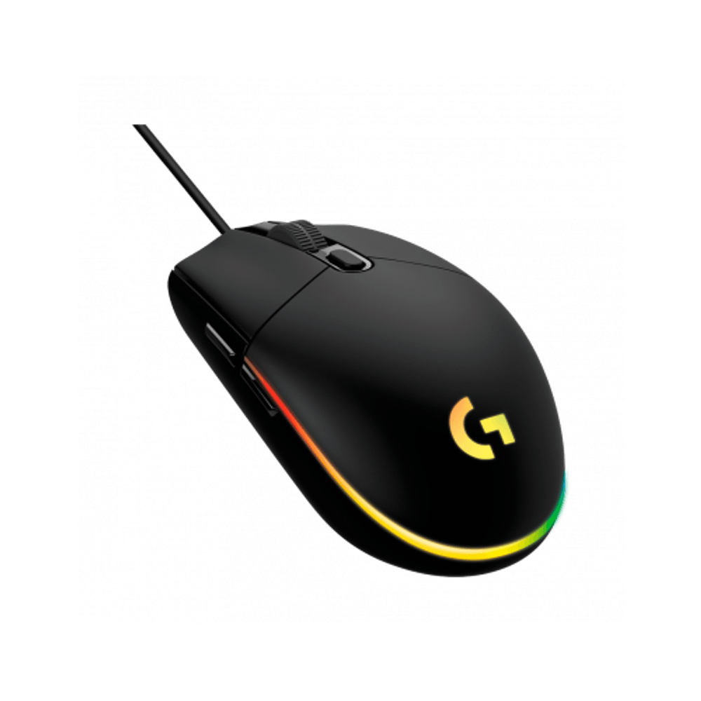 Mouse Gamer Logitech USB G203 Lightsync Preto 910-005793 Mouse Gamer Logitech USB G203 Lightsync Preto 910-005793