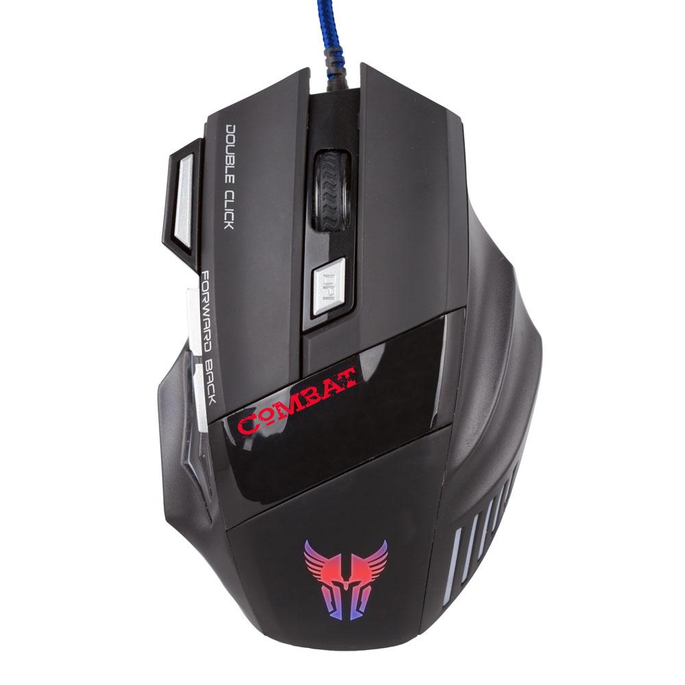 Mouse USB Gamer Combate MS42 ARG-MS-2042BK - Argom