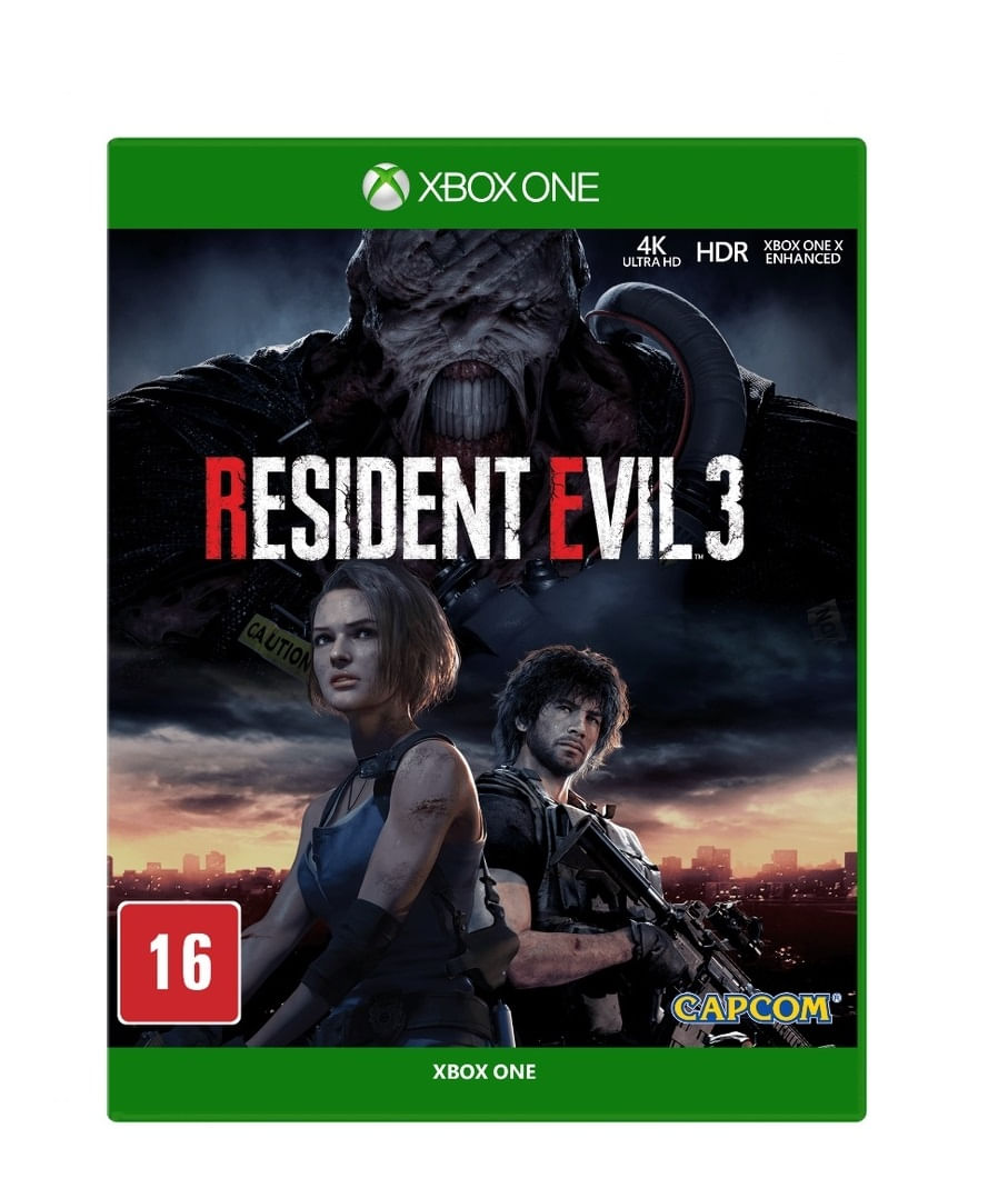 Jogo Para Xbox Resident Evil 3 - Capcom