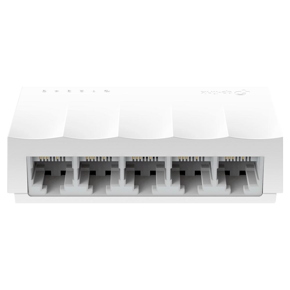 Switch 5 Portas 10-100 Mbps Lite Wave Fast Branco LS1005 - TP Link