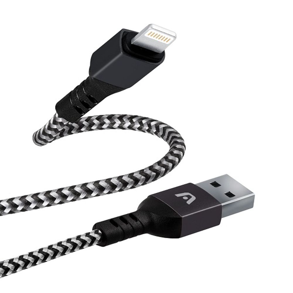 Cabo Argom USB para Lightning 1.8M Dura Form Nylon Preto ARG-CB-0023BK Cabo Argom USB para Lightning 1.8M Dura Form Nylon Preto ARG-CB-0023BK