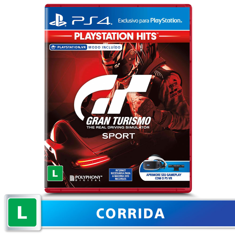 Jogo para PS4 Gran Turismo Sport Hits (PSVR) - Polyphony Digital