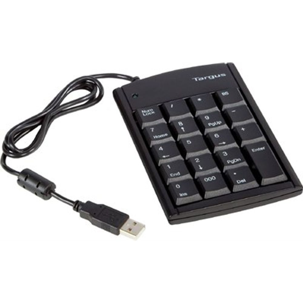 Teclado Numerico Ultra Mini USB Preto PAUK10U-51 - Targus
