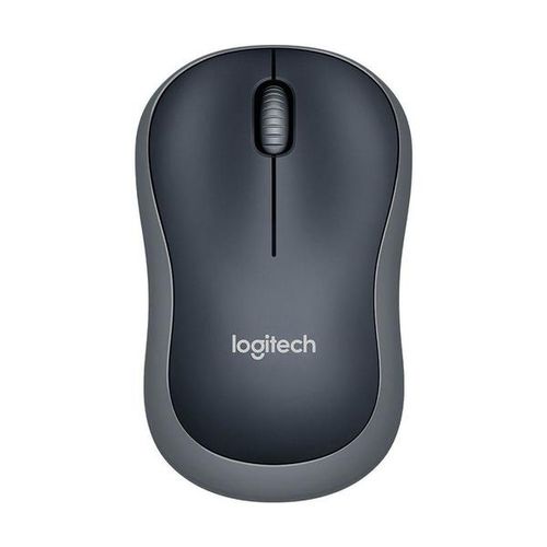 Mouse Logitech sem Fio M185 Cinza 910-002225