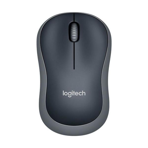 Mouse Logitech sem Fio M185 Cinza 910-002225