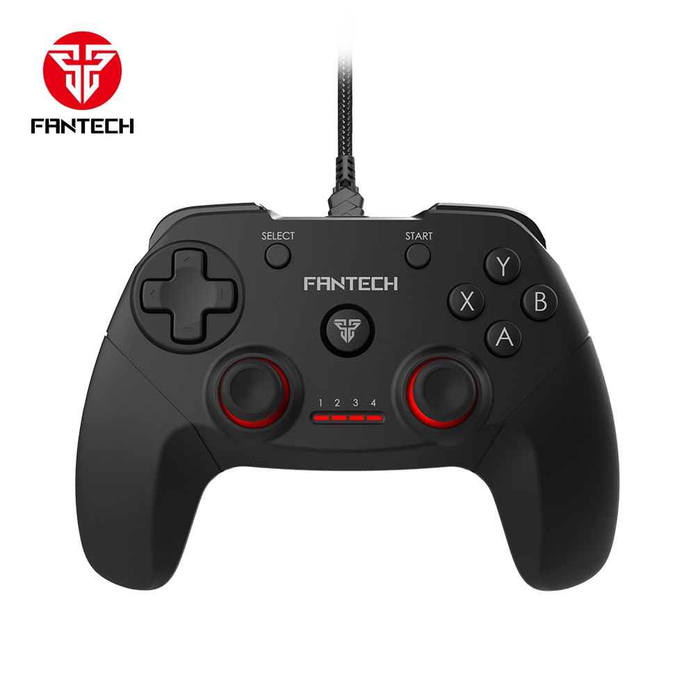 Controle com fio para PC/PS3 Revolver GP12 Preto - Fantech