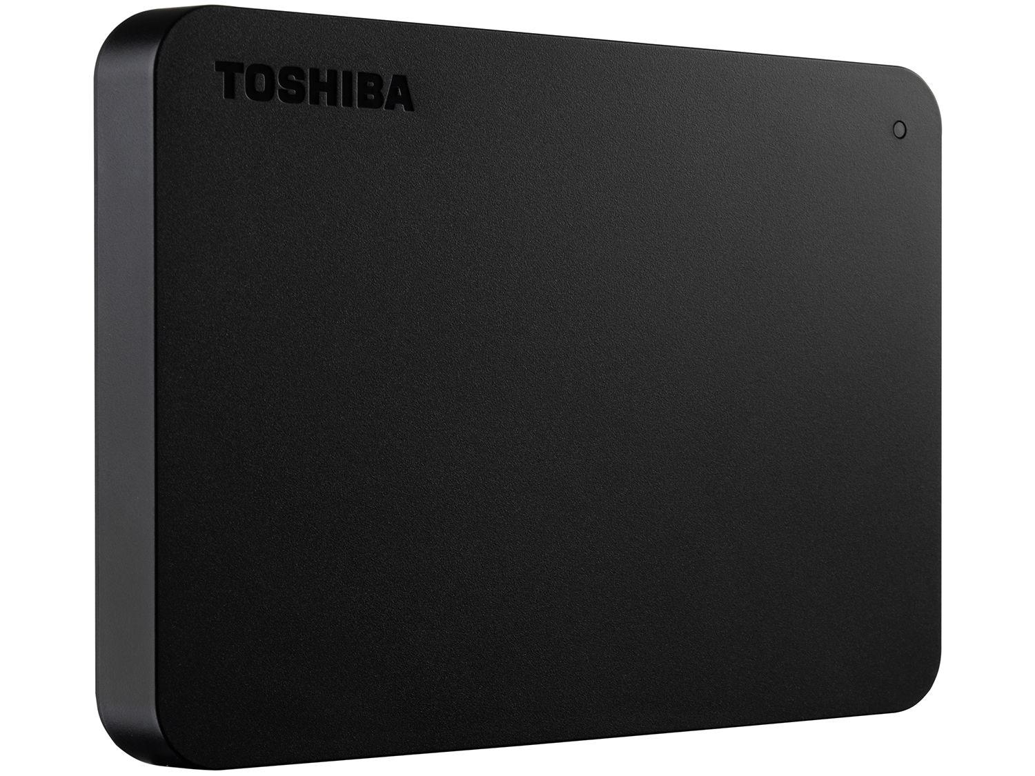 Disco Rigido Externo 2.5 USB 3.0 2TB Canvio Basic Preto HDTB420XK3AA - Toshiba