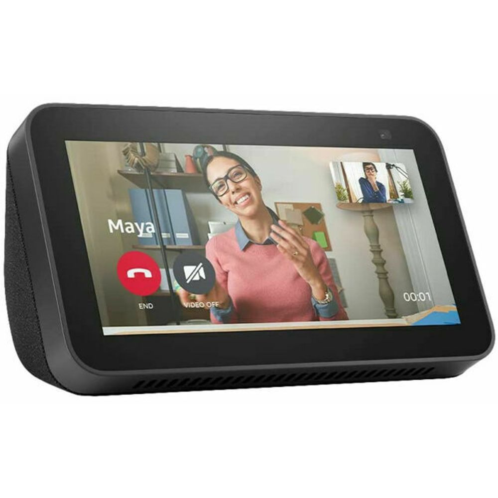Dispositivo Smart Home Echo Show 5 Alexa 2021 B08KGWJDRZ Preto - Amazon