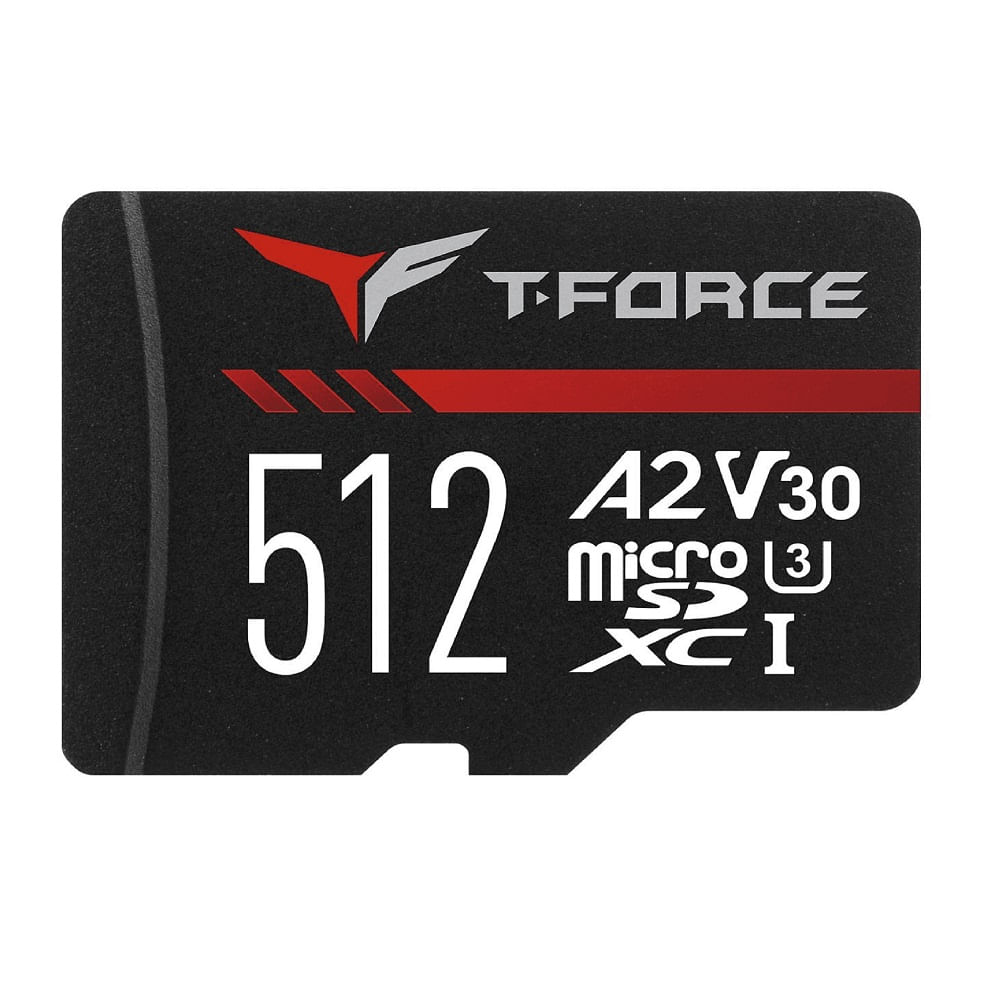 Cartao de Memoria com Leitor 2A MicroSD XC 512GB  Gaming TTUSDX512GIV30A20 - T-Force