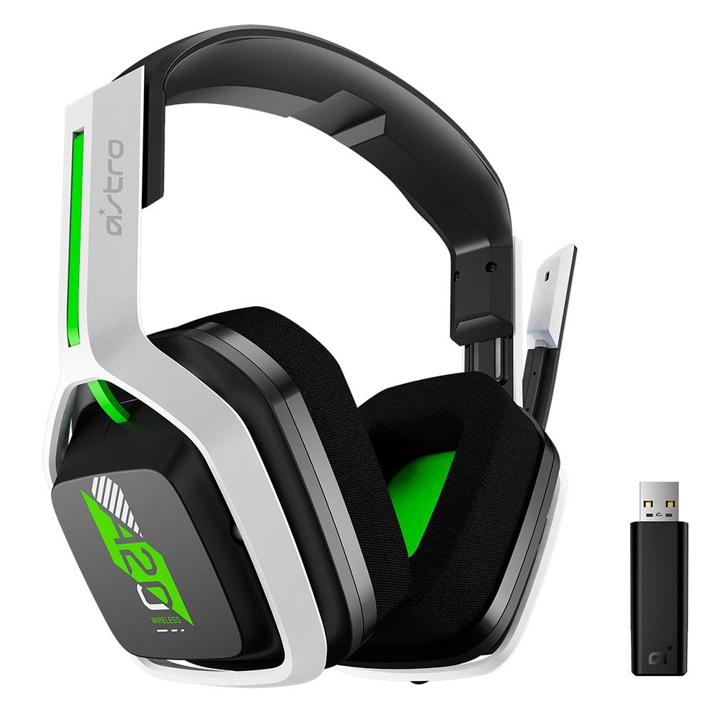 Headset Gamer sem fio A20 para Xbox Series Branco/Verde - Astro