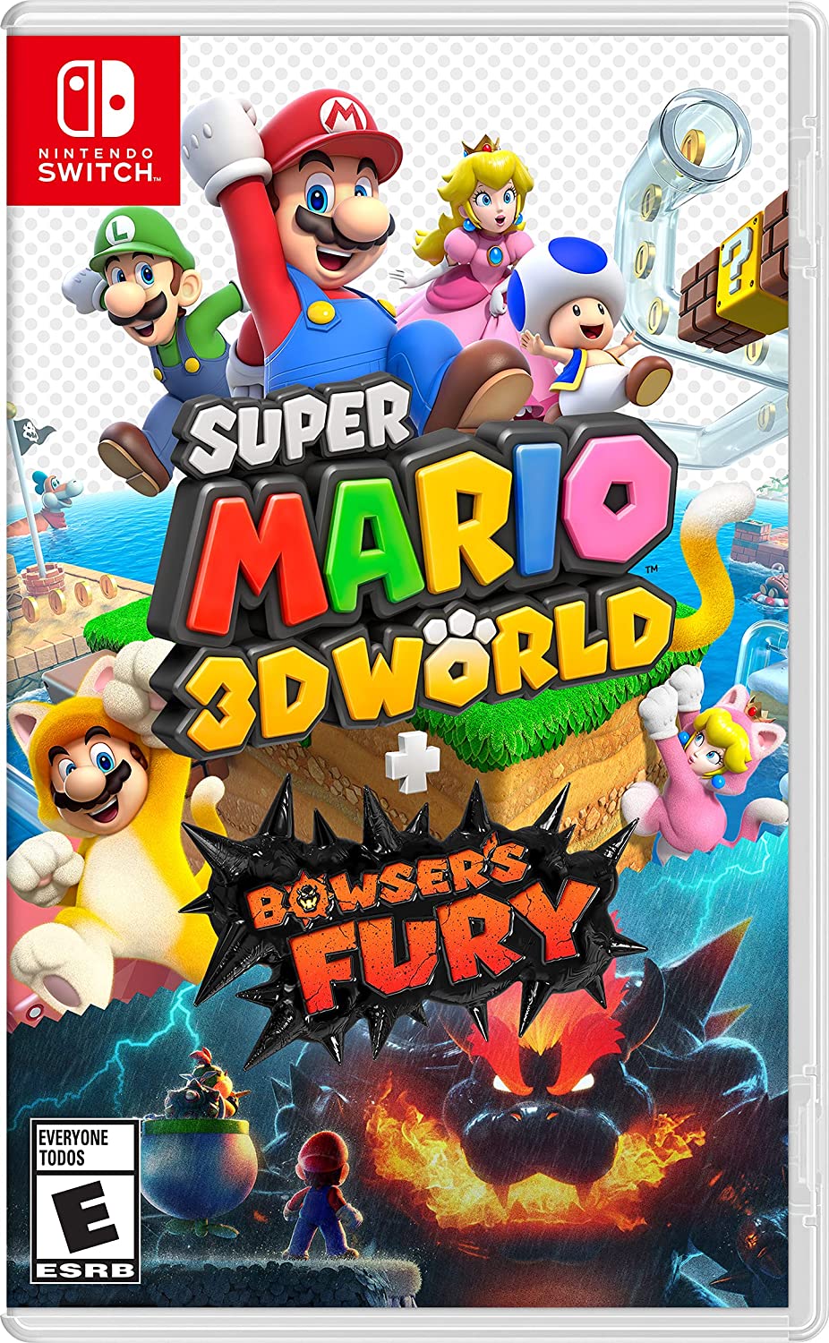 Jogo para Nintendo Switch Super Mario 3D World + Bowsers Fury - Nintendo