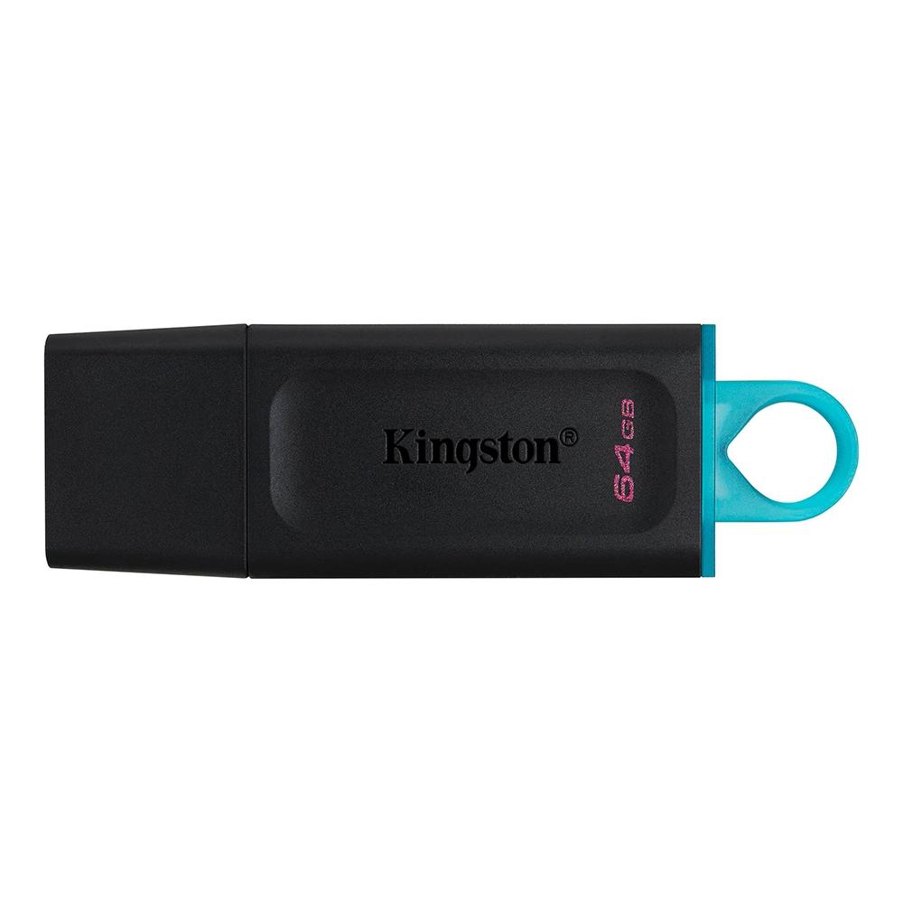 Pen Drive Kingston Exodia 64GB USB 3.2 DTX/64GB Preto e Azul Pen Drive Kingston Exodia 64GB USB 3.2 DTX/64GB Preto e Azul
