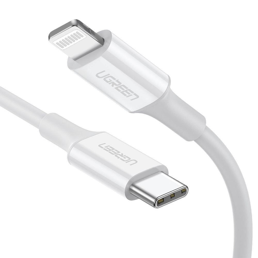 Cabo USB-C para Lightning 1.0M US171 Branco Ugreen - Info Store - Prod