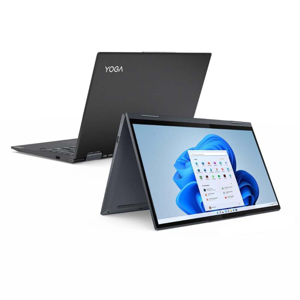 Notebook 2 em 1 Yoga 7i I7 1.3GHz 8GB 512SSD 14