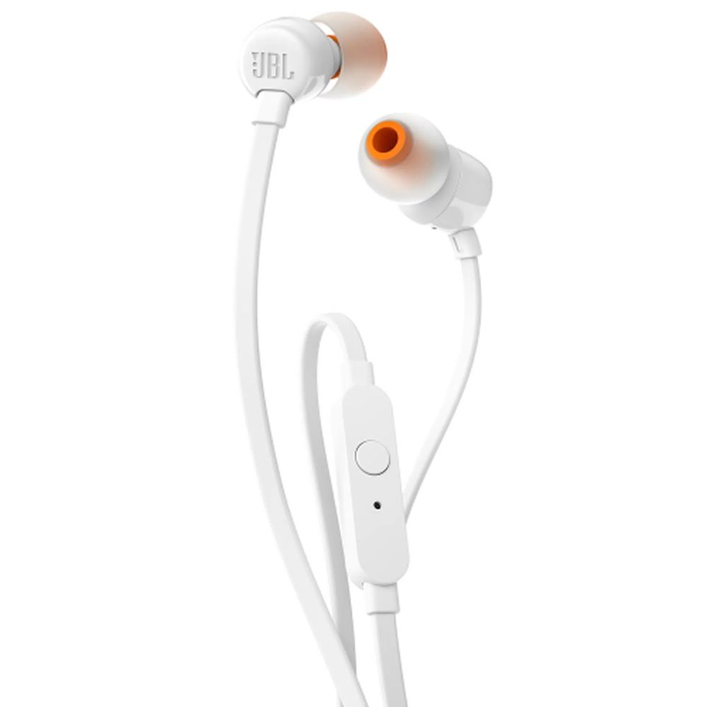 Fone de Ouvido JBL Intra-Auricular T110 28913491 Branco Fone de Ouvido JBL Intra-Auricular T110 28913491 Branco