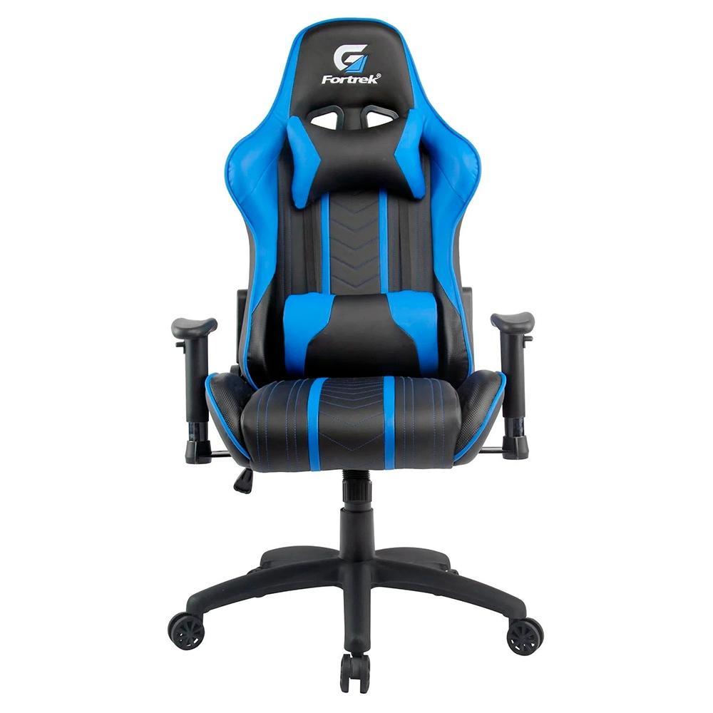 Cadeira Gamer Black Hawk Preta/Azul 70512 - Fortrek