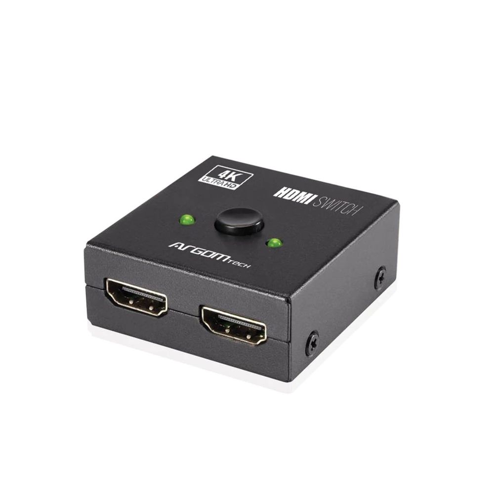 Video Switch/Splitter 2-1  Portas Bi-Direcional HDMI 4K HD ARG-AV-5120 - Argom