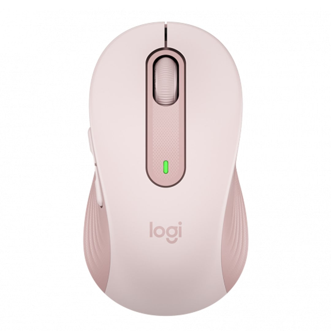 Mouse Logitech sem Fio M650 Bluetooth Rosa 910-006251