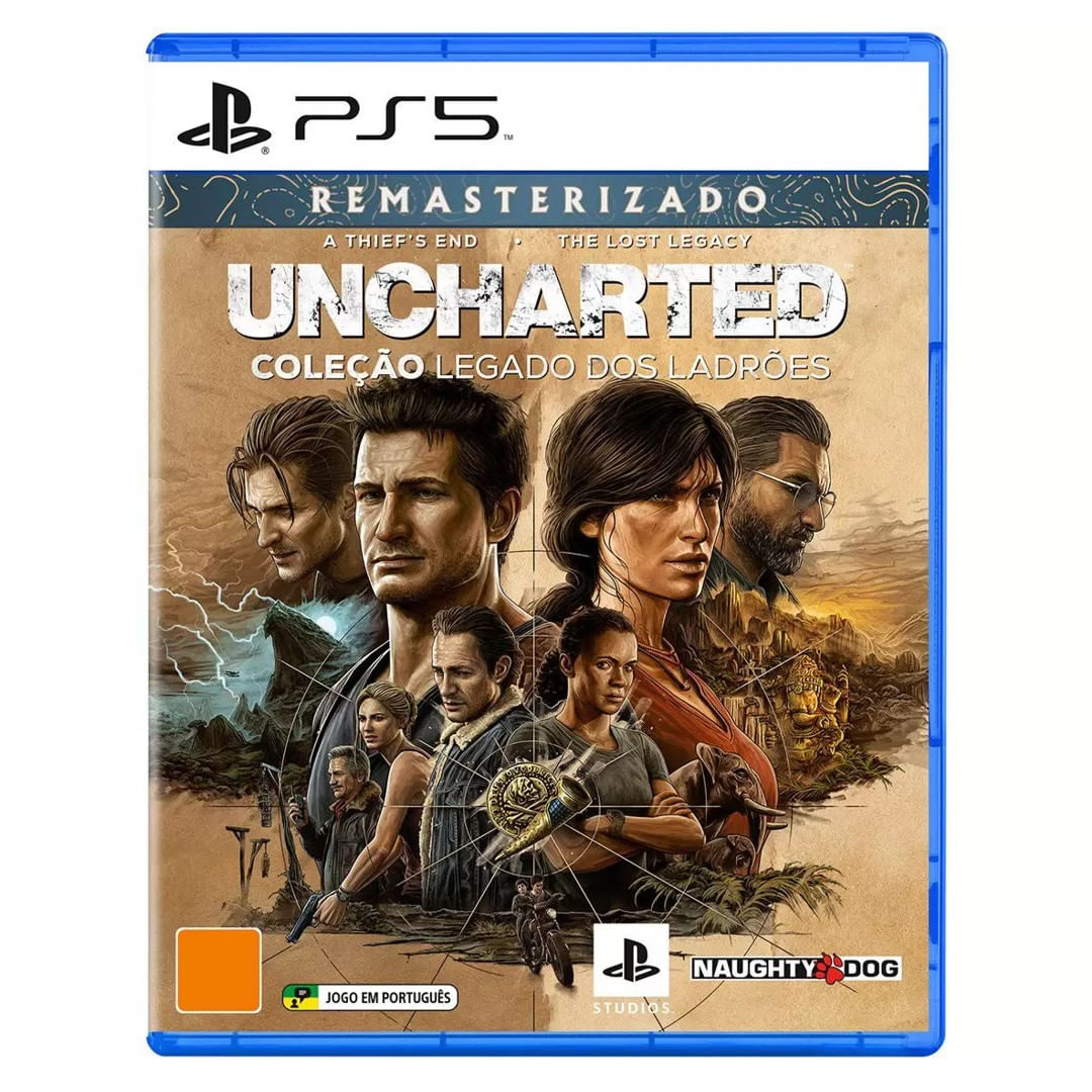 Jogo para PS5 Uncharted: Colecao Legado dos Ladroes - Sony