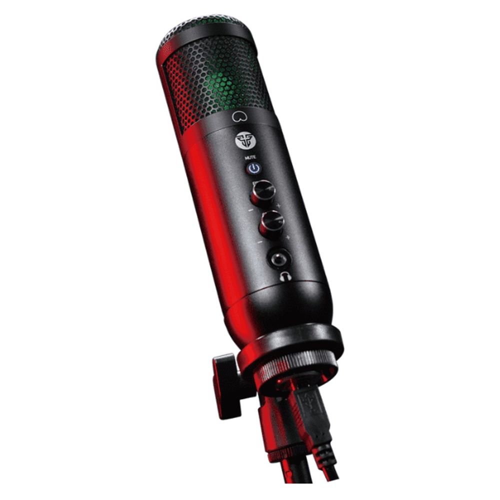 Microfone USB Leviosa RGB  Preto MCX01- Fantech