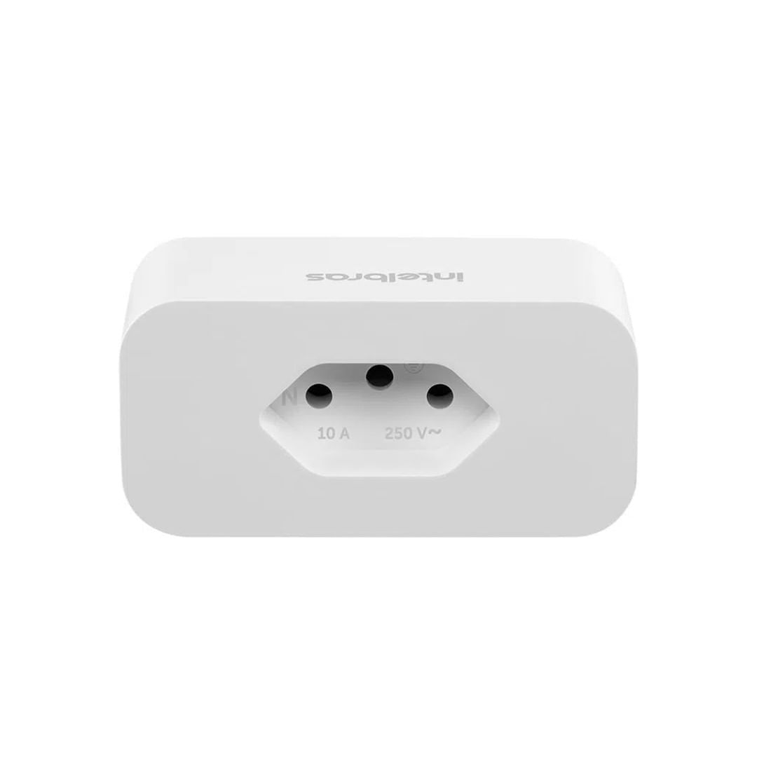 Adaptador de Tomada Smart WiFi Universal 10A Branco - Intelbras - Info Store  - Prod