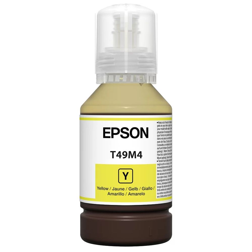 Garrafa de Tinta Epson T49M Amarelo T49M420 Garrafa de Tinta Epson T49M Amarelo T49M420
