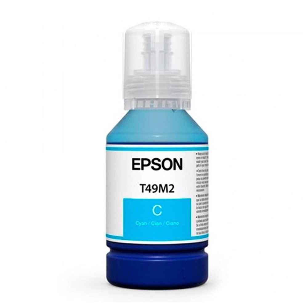 Garrafa de Tinta Epson T49M Ciano T49M220 Garrafa de Tinta Epson T49M Ciano T49M220