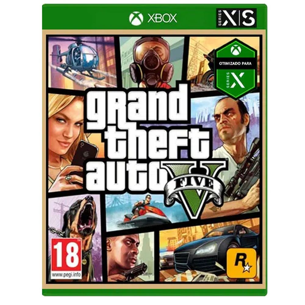 Jogo para Xbox Series S e X GTA V - Rockstar