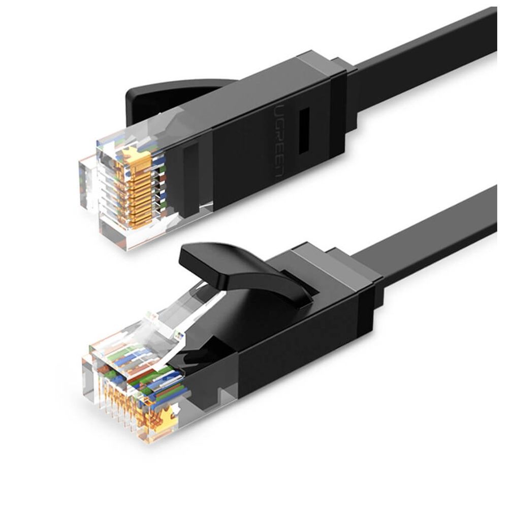 Cabo Ugreen UTP Patch Cord Cat6 5M Slim Preto NW102 Cabo Ugreen UTP Patch Cord Cat6 5M Slim Preto NW102