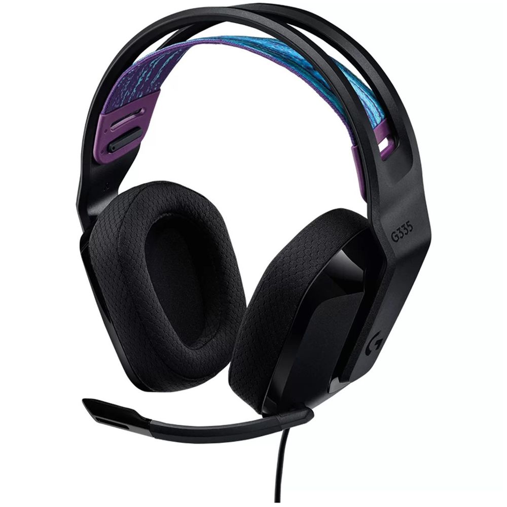Headset Gamer Logitech G335 Estereo Preto 981-000977 Headset Gamer Logitech G335 Estereo Preto 981-000977