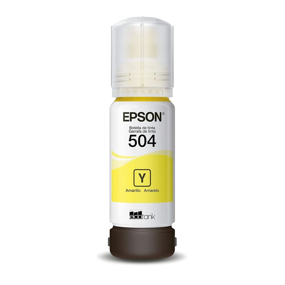 Garrafa de Tinta T504 T504420-AL Amarelo - Epson