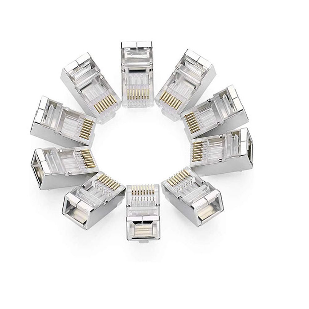 Conector RJ-45 Macho Cat6 100 Unid NW111 Ugreen Conector RJ-45 Macho Cat6 100 Unid NW111 Ugreen