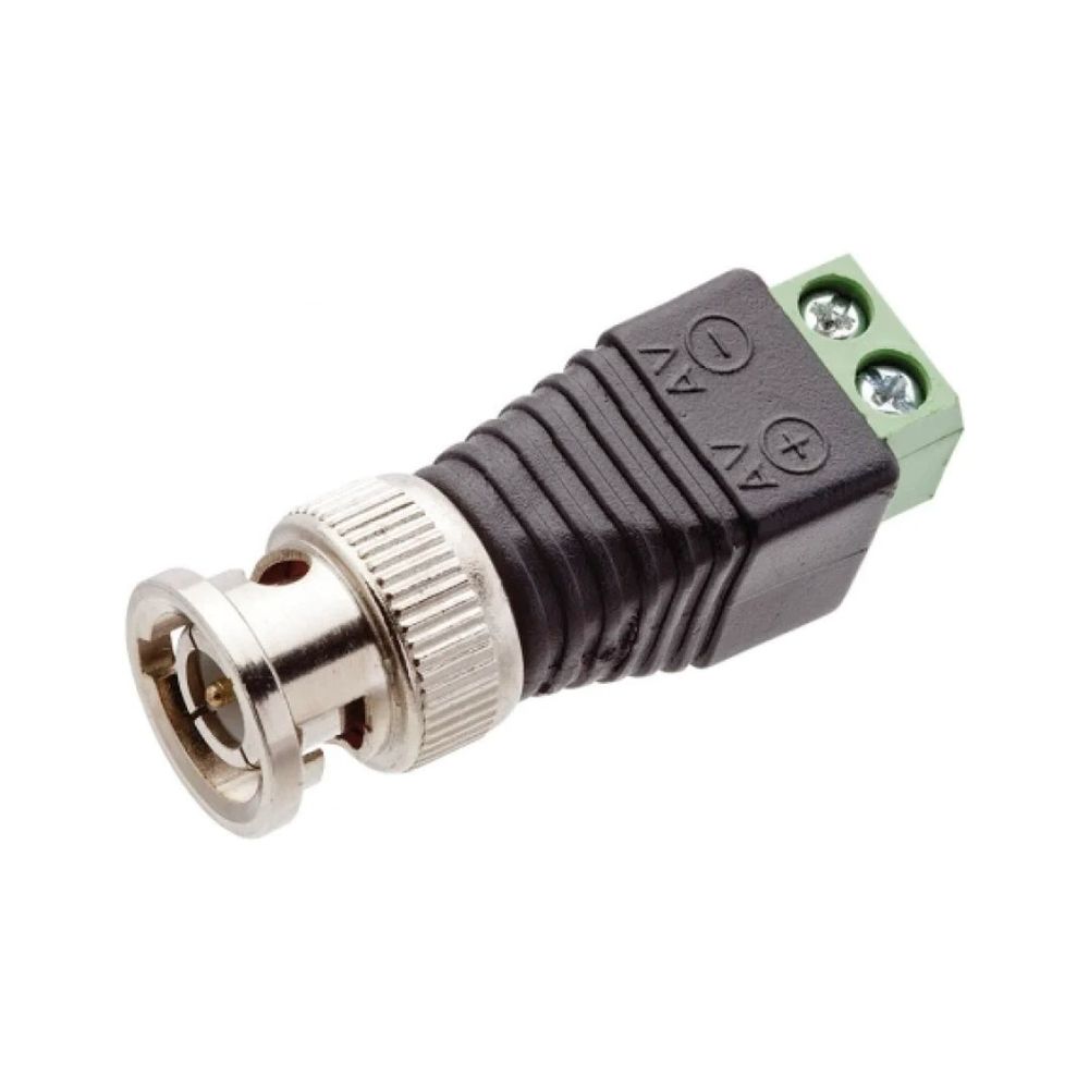 Conector BNC Borne Macho FCBNCBRN - Fontecftv