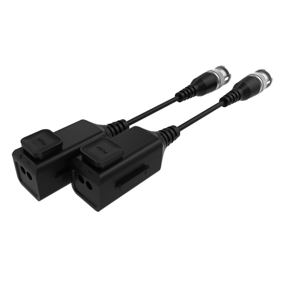 Balun de Video CFTV 4K Push FCBAL03 - Fontecftv