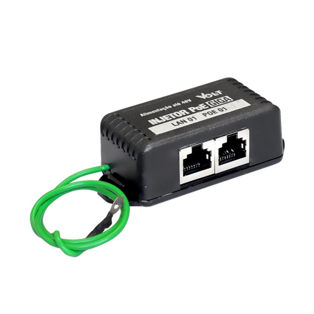 Injetor POE Gigabit - Volt Injetor POE Gigabit - Volt