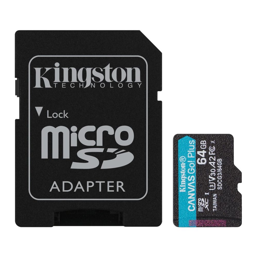 Cartao de Memoria Micro SD XC 4K 64GB SDCG3/64GB - Kingston