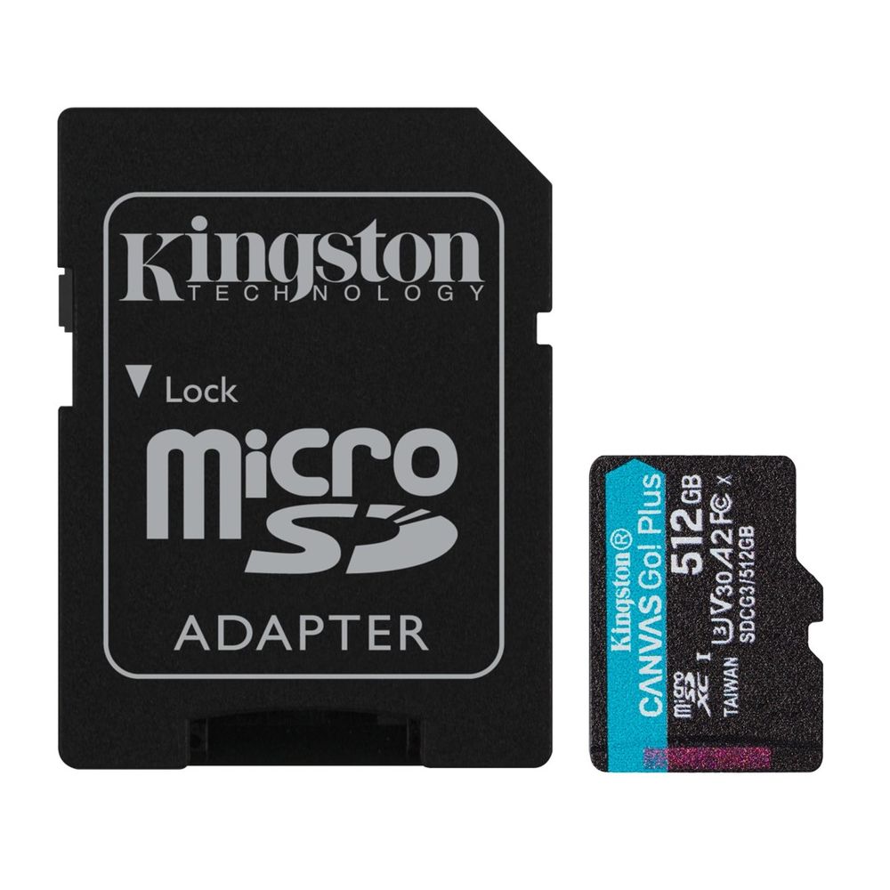 Cartao de Memoria Micro SD XC 4K 512GB SDCG3/512GB - Kingston
