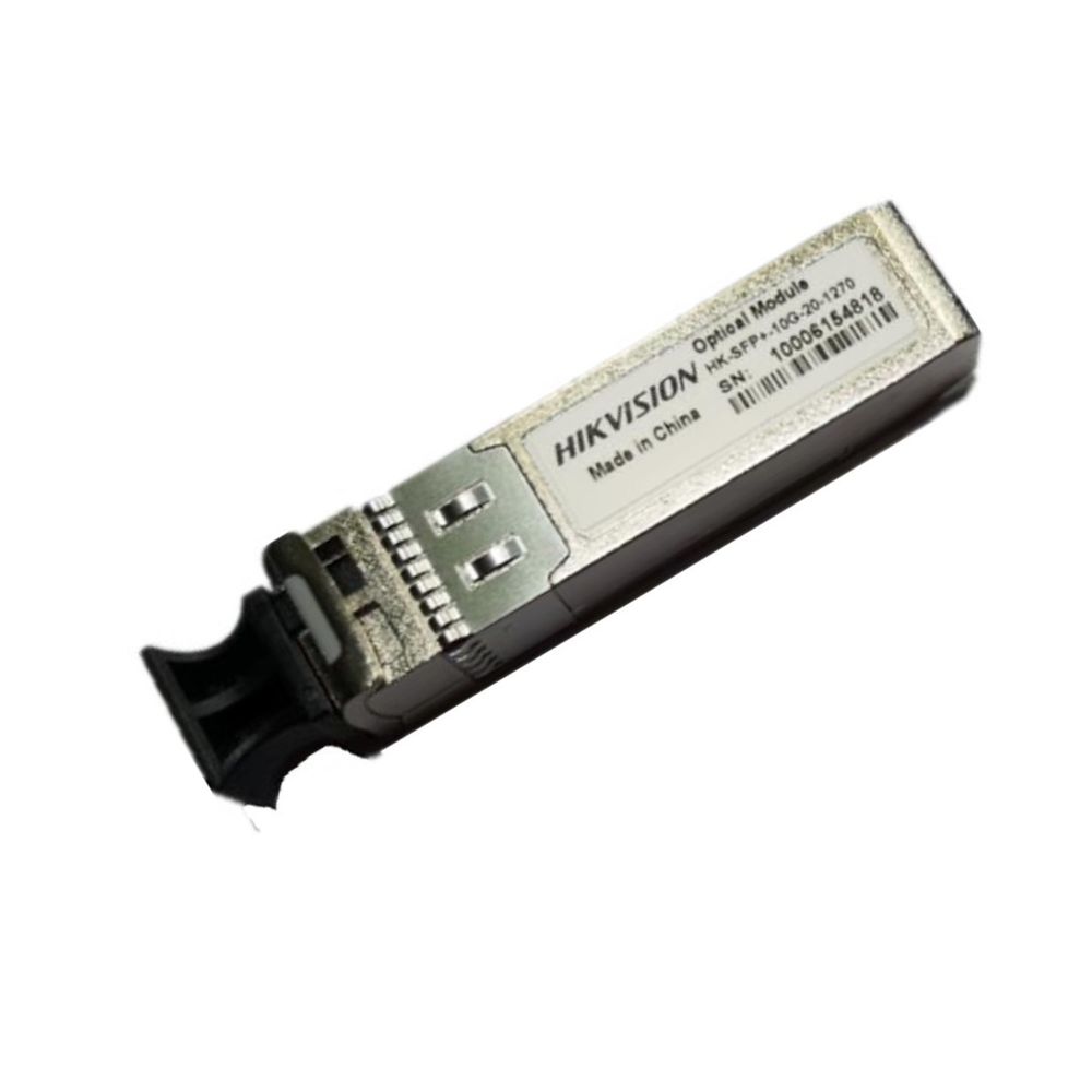 Modulo  SFP+ para Switch Modo Single com conector LC TX/1270 nm/RX1330nm 10Gb  20Km HK-SFP+-10G-20-1270 - Hikvision